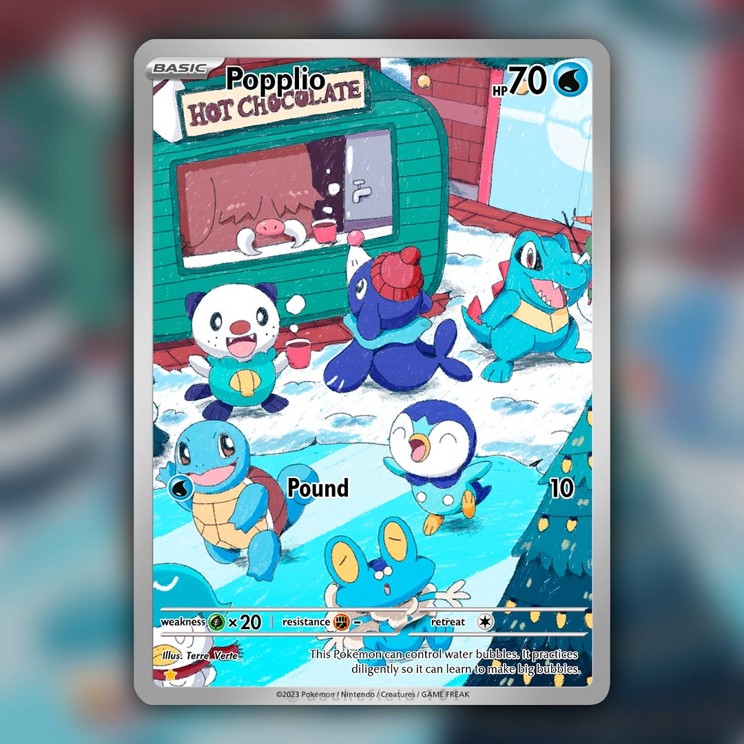 Cozy Christmas Pokémon Cards Are Winning Hearts This Holiday Season