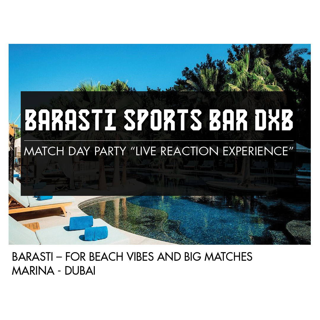 Barasti – For Beach Vibes and Big Matches