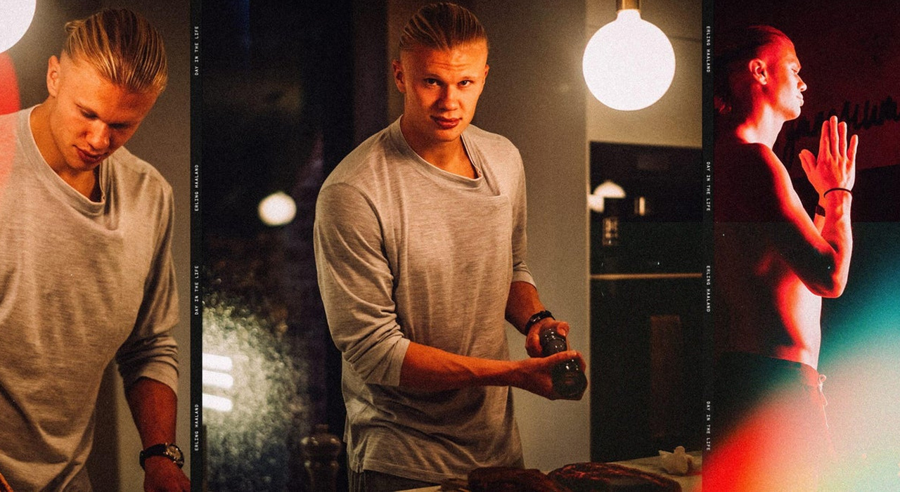 Erling Haaland Launches YouTube Channel, Offering Intimate Glimpse into Daily Life