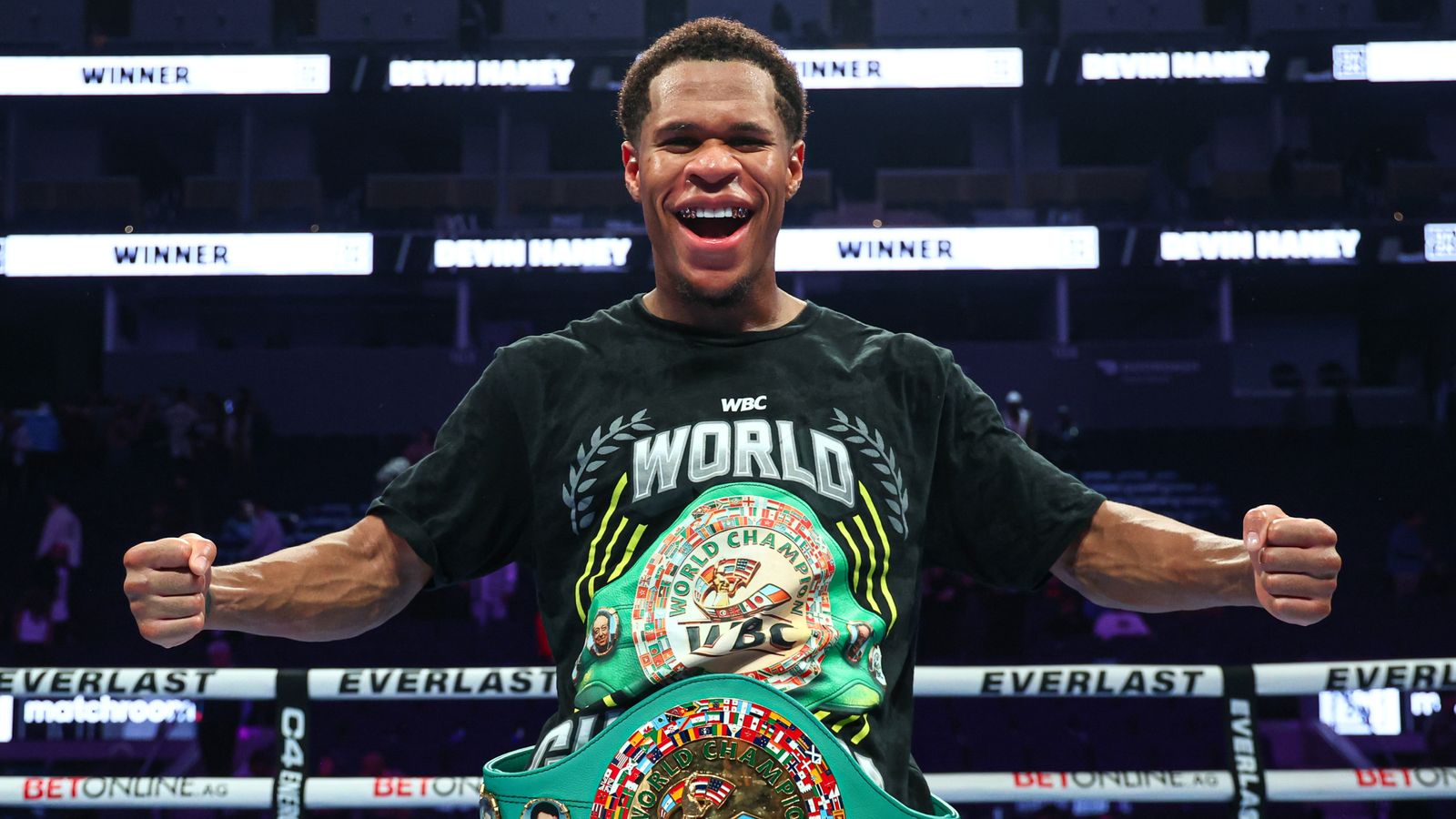 Devin Haney Wins WBO Welterweight Title at Night of Champions—Becomes Three-Time World Champion